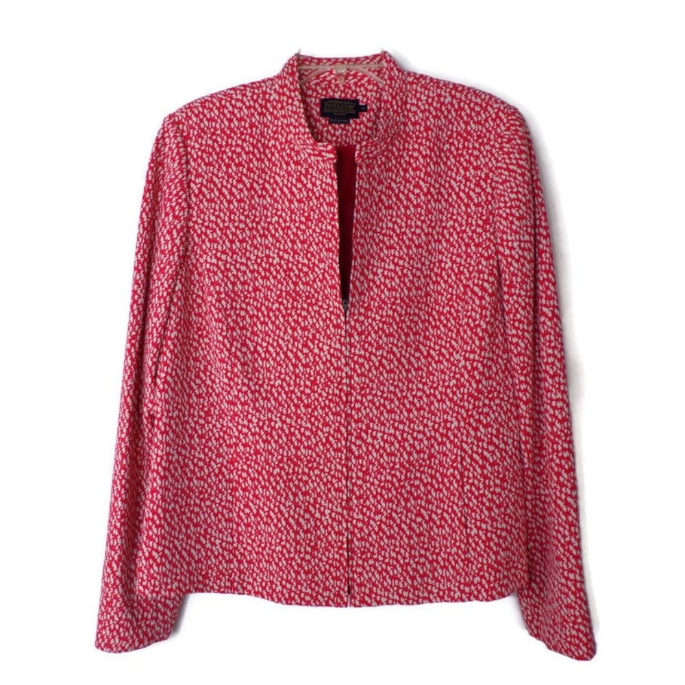 Pendleton Women's Blazer Front Zipper Lined Size 14